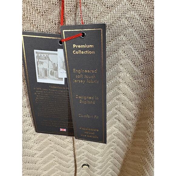 Guide London Men's Premium Collection Button Up Short Sleeve Shirt Size Small - Picture 5 of 10